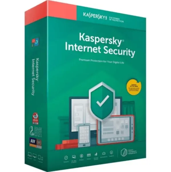 Kaspersky Internet Security 1 Device 2 Year Windows/Mac/Android/iOS (Email Delivery)