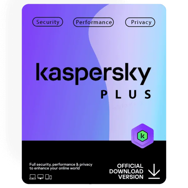 Kaspersky Plus 1 Device 1 Year Windows/Mac/Android/iOS (Email Delivery)