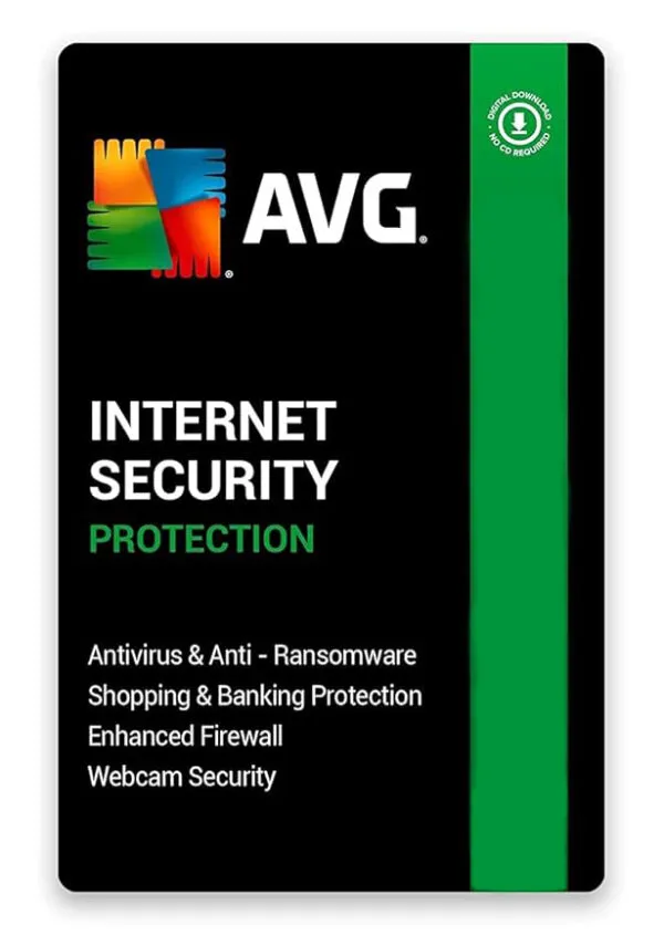 AVG Internet Security 1 Device 1 Year Windows/Mac/Android/iOS (Email Delivery) (Global Code)